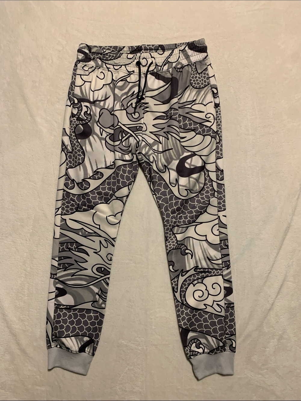 Men’s Encrypted Joggers dragon large tapered